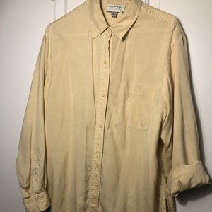 Emanuel Ungaro 100% silk long sleeve shirt